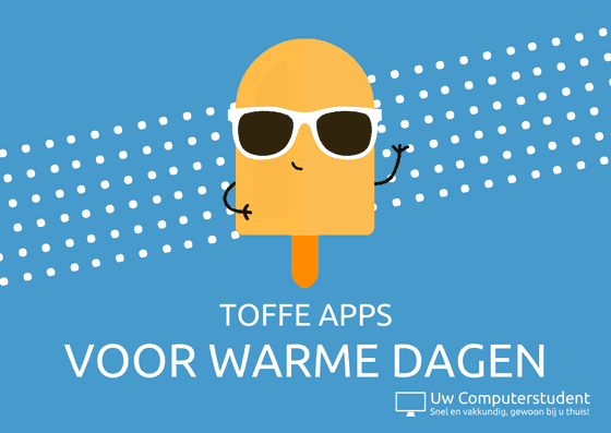 toffe apps voor warme dagen
