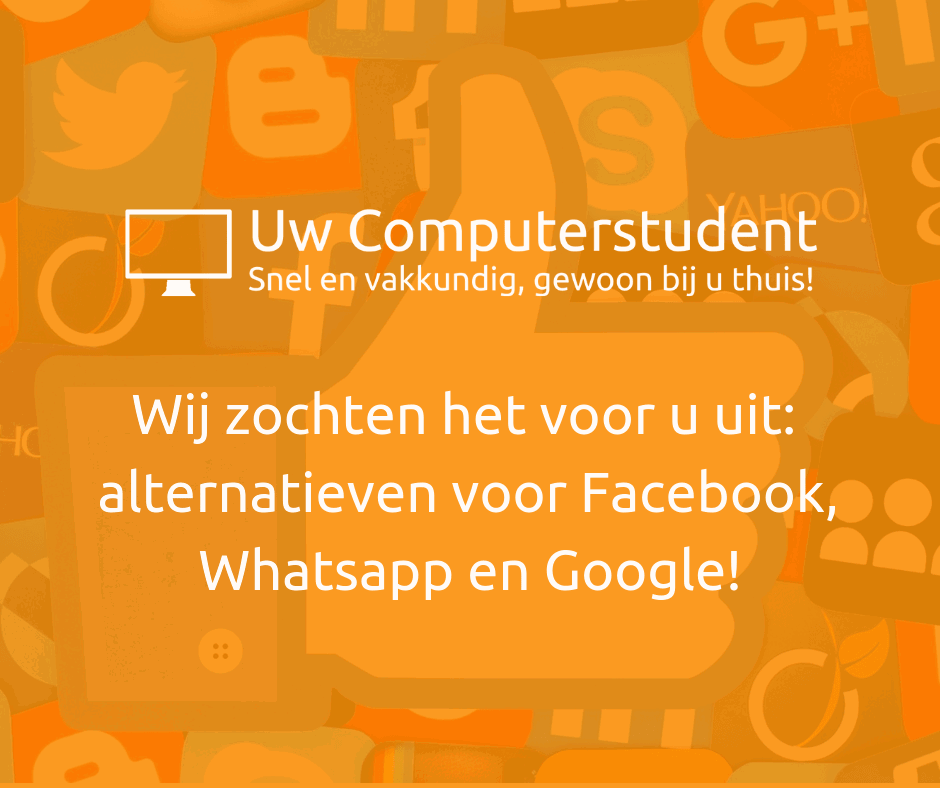 alternatief facebook whatsapp google