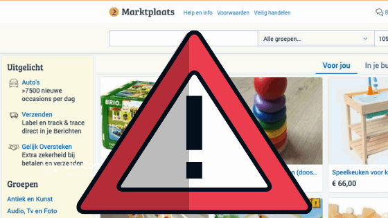 marktplaats phishing