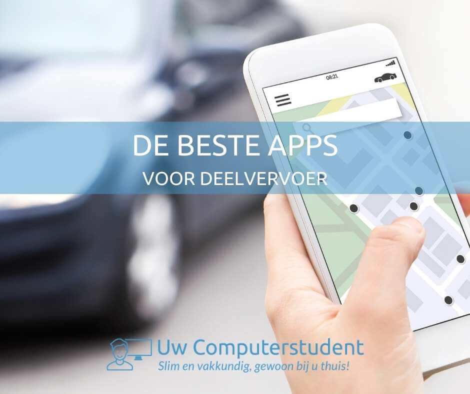 De beste apps voor deelvervoer