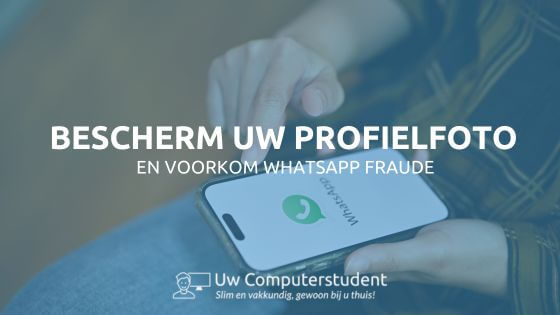 WhatsApp profielfoto afschermen