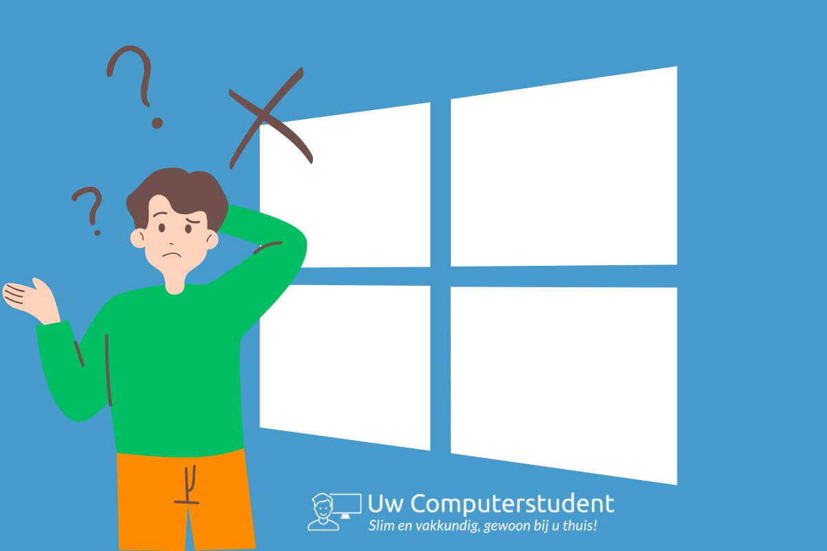 Windows 10 stopt, wat nu?